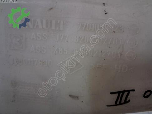Renault Clio Silecek Suyu Deposu 7701058023 çıkma parça