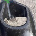 Renault Clio 4 faz 2 sağ sis farı çerçevesi