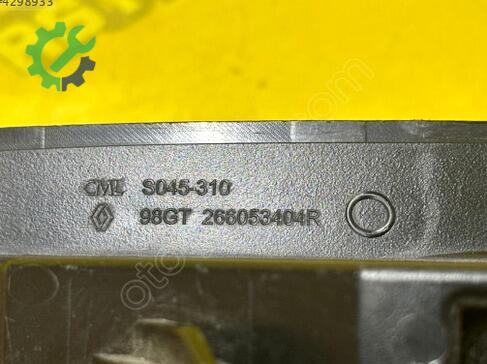 Renault Clio Sol Sis Farı 266053404R çıkma parça