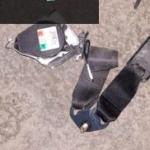 Renault Clio arka orta emniyet kemeri