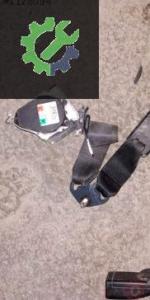 Renault Clio arka orta emniyet kemeri
