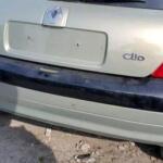 Renault Clio hatchback arka tampon orjinal çıkma