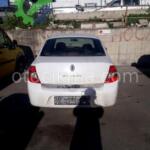 Renault Clio seimbol sol çıkma kapı orjinal temiz beyaz renk