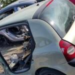 Renault Clio sol arka çamurluk kesme orjinal çıkma