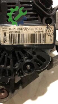 Renault Symbol Şarj Dinamosu 2543562B çıkma parça