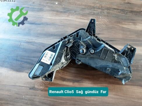 Renault Clio Sağ Ön Far CLIO5 çıkma parça