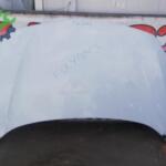 Renault fluence motor kaputu beyaz boyalı