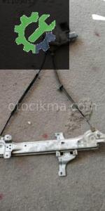 Renault Fluence sağ arka kapı cam motoru ve mekanizması