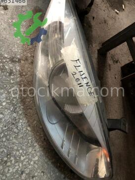 Renault Fluence Sağ Ön Far çıkma parça