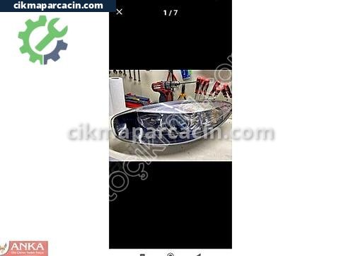 Renault Fluence Mercekli Far çıkma parça
