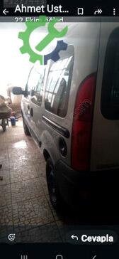 Renault Kangoo Sol Sürgülü Kapı çıkma parça