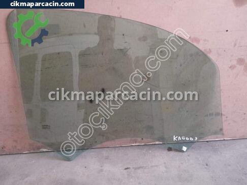 Renault Kangoo Sol Ön Kapı Camı çıkma parça