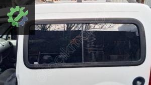 Renault Kangoo sol sürgülü cam ve çerçevesi