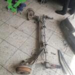 Renault laguna 1 arka dingil komple çıkma orjinal