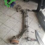 Renault laguna 1 arka dingil komple çıkma orjinal
