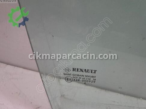 Renault Laguna Sağ Arka Kapı Camı çıkma parça