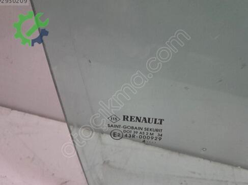 Renault Laguna Sağ Arka Kapı Camı çıkma parça