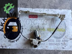 RENAULT MEGANE 1 orijinal çıkma sol arka cam krikosu