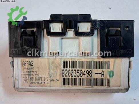 Renault Megane Bilgi Ekranı 8200350498 çıkma parça