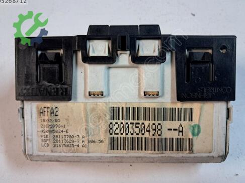 Renault Megane Bilgi Ekranı 8200350498 çıkma parça