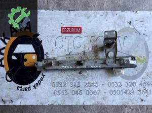 RENAULT MEGANE 2 orijinal sol arka manuel cam krikosu