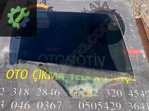 Renault Megane 2 Sağ Arka Kapı Camı Orjinal Çıkma