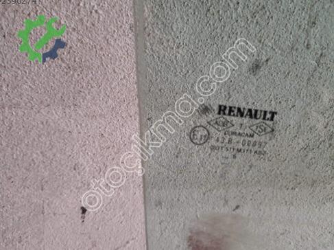 Renault Megane Sağ Arka Kapı Camı çıkma parça