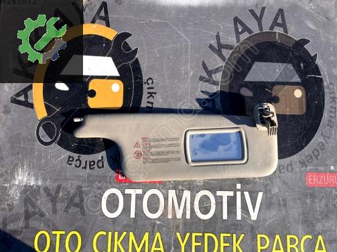 Renault Megane Sağ Güneşlik çıkma parça