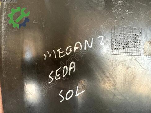 Renault Megane Sol Davlumbaz çıkma parça