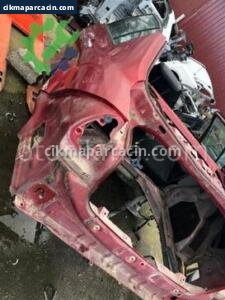 Renault Megane 2 Sol Arka Kapı Kırmızı hatasız orjinal