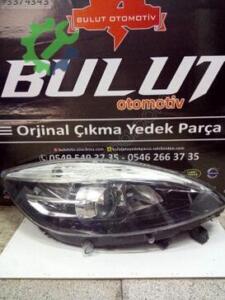 Renault scenic 3 sağ mercekli far orjinal çıkma