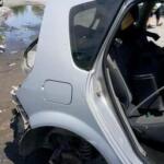 Renault scenic sağ arka çamurluk kesme orjinal çıkma