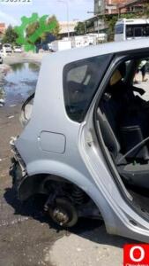 Renault scenic sağ arka çamurluk kesme orjinal çıkma
