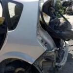 Renault scenic sol arka çamurluk kesme orjinal çıkma