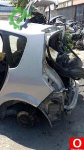 Renault scenic sol arka çamurluk kesme orjinal çıkma