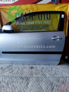 Renault Scenic Sol Ön Kapı Camı çıkma parça