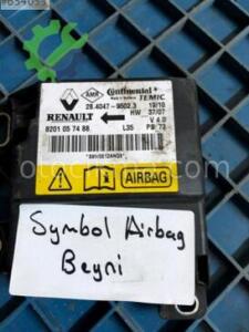 Renault Symbol Airbag Beyni hatasız orjinal çıkma