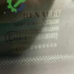 RENAULT TALİSMAN SAĞ ARKA KELEBEK CAMI ORJİNAL