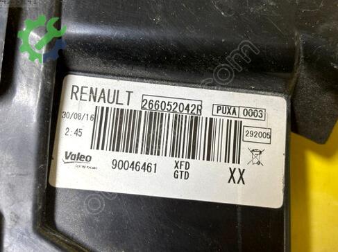 Renault Talisman Sol Sis Farı 266056053R çıkma parça