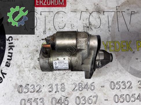 Nissan Qashqai Marş Dinamosu S116-003 çıkma parça