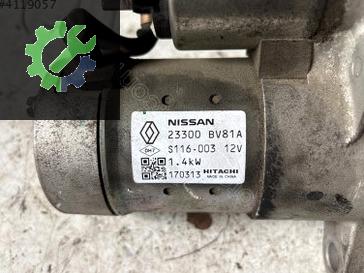 Nissan Qashqai Marş Dinamosu S116-003 çıkma parça