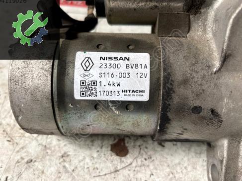 Renault Talisman Marş Dinamosu S116-003 çıkma parça