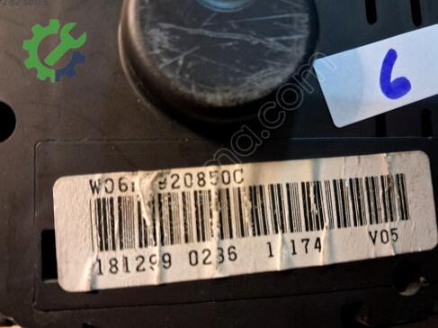 Seat Cordoba Gösterge Saati W06K0920850C çıkma parça