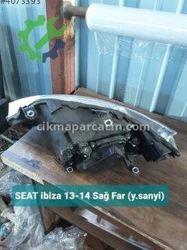 Seat Ibiza Sağ Ön Far 13-14 çıkma parça