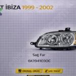 SEAT İBİZA 1999 2002 SAĞ FAR 6K1941030C