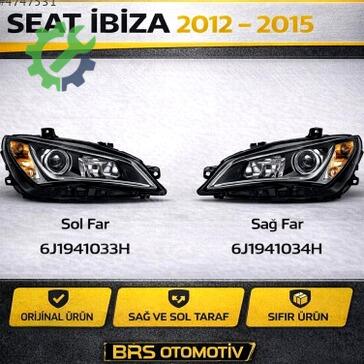 Seat Ibiza Sağ Ön Far çıkma parça