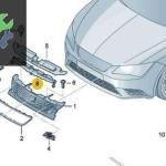SEAT LEON 13-16 ÖN PANJUR İÇ BRAKET 5F0853692 ÇIKMA