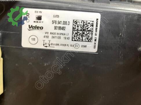 Seat Leon LED Far 5FB941006D çıkma parça