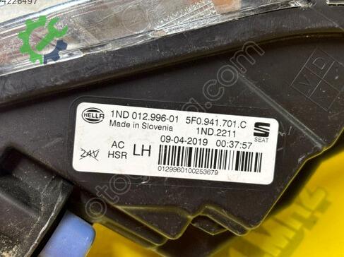 Seat Leon Sol Sis Farı 5F0941701A çıkma parça