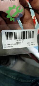 Seat Tarraco Sağ Ön Far 5FJ941773B çıkma parça